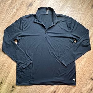 NWOT Vuori Ease Performance Half Zip Pullover Navy Blue V221 Mens XXL